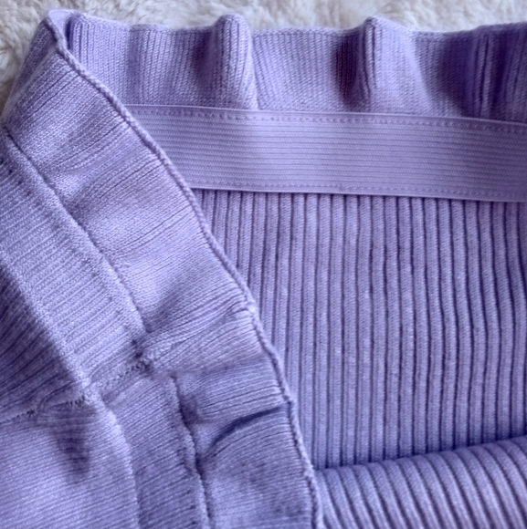 TRENDY THREADS Strapless Lavender Purple Tube Top - Picture 2 of 8